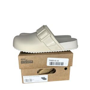 Mini Melissa Cozy Clog – Ivory Cream - Size 1, New!